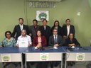 Câmara Municipal de Nazária concedeu ao Senhor Evangelista Vieira de Alencar, o Título de Cidadão Honorário