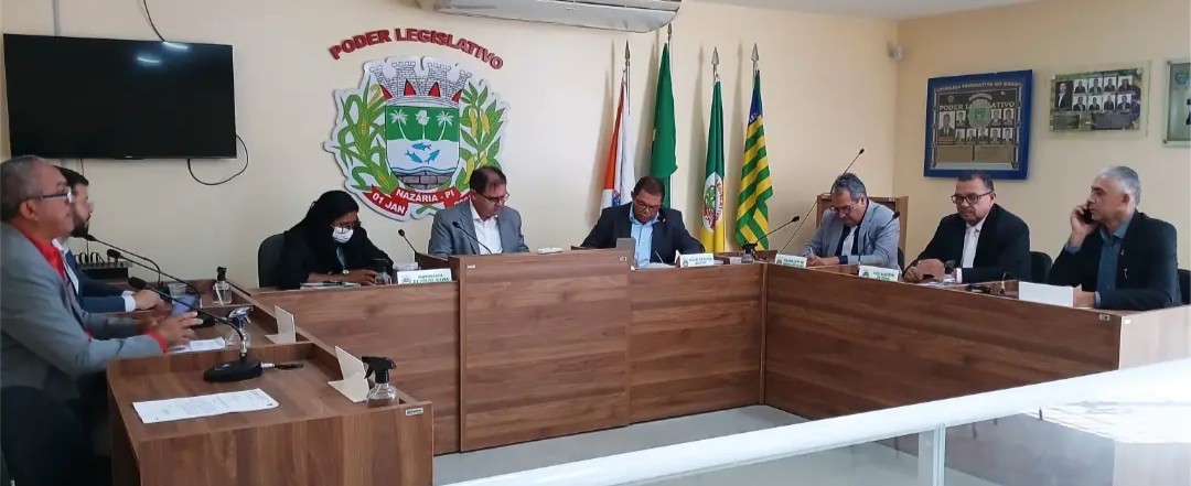 Câmara Municipal de Nazária realiza 15ª Sessão Ordinária